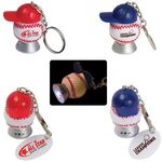 Buy Light Up Baseball And Baseball Hat Key Tag