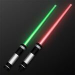 Light Up Deluxe Double Saber with Sound -  