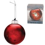 Light Up Glass Ornament