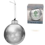 Light Up Glass Ornament