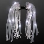 Light Up Hair Noodle Headband - White -  