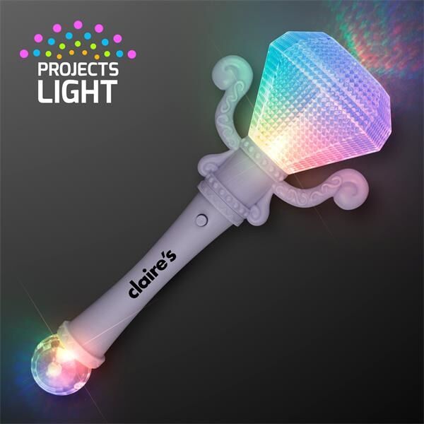 Main Product Image for Light Up Jewel Gem Scepter Wand