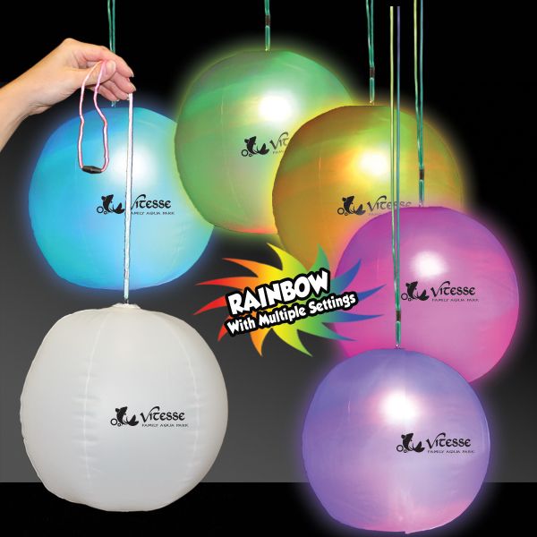 Main Product Image for Light Up LED Glow Beach Ball Decoration