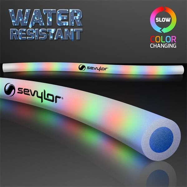 Main Product Image for Custom Printed Light Up Pool Noodle Float