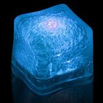 Light Up Premium LitedIce Ice Cube, Blank - Blue