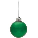 Light-Up Shatter Resistant Ornament - Frosted Green