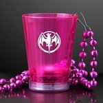 Light Up Shot Glass Party Necklaces -  