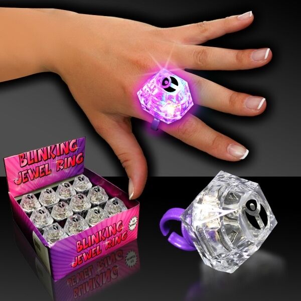 Main Product Image for Lighted LED Glow Jewel Ring