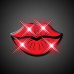 Lips flashing pin -  