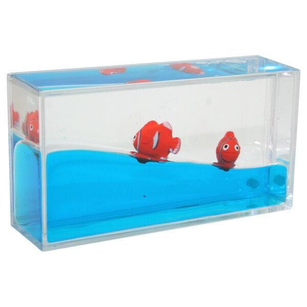 Main Product Image for Promotional Mini Clownfish Liquid Wave Paperweight