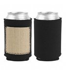 Little Buddy with Burlap-Neoprene Pocket - Black