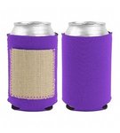 Little Buddy with Burlap-Neoprene Pocket - Dark Purple