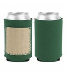 Little Buddy with Burlap-Neoprene Pocket - Jungle Green