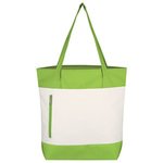 Living Color Tote Bag - Lime Green