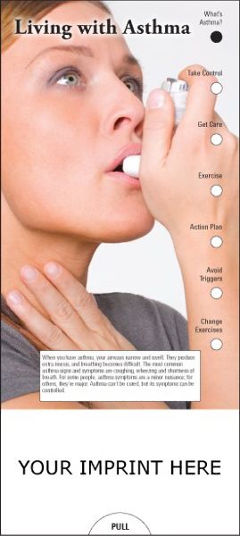 Main Product Image for Living With Asthma Slide Chart