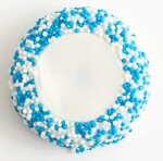 Logo Oreo(R) Cookies with Sprinkle Borders, each - White Chocolate