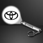 Logo projection keychain - Silver