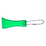 Lottery Scratcher With Bead Chain - Translucent Green