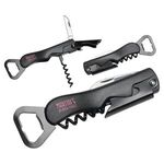 Magnum 4-in-1 Bottle Opener - Dark Black