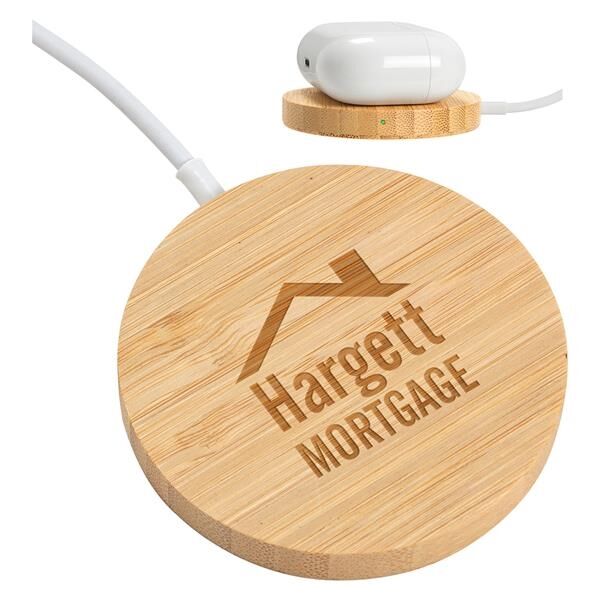 Main Product Image for Magport Bamboo 15w Wireless Charger