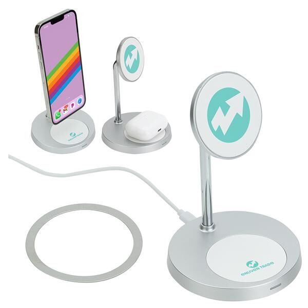 Main Product Image for Imprinted Magport Magnetic Wireless Charging Stand With Addition