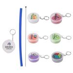 Mai Tai Silicone Straw Keychain Set -  