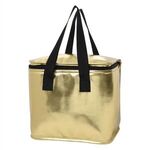 Major Metallic Cooler Bag - Metallic Gold