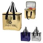 Major Metallic Cooler Bag -  