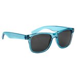 Malibu Sunglasses - Translucent Blue