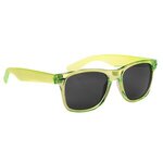 Malibu Sunglasses - Translucent Green