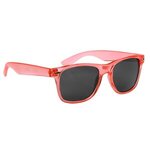 Malibu Sunglasses - Translucent Orange