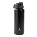 Manna™ Convoy 40 oz. Double Wall Steel Bottle - Black