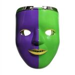 Mardi Gras LED Double Face Mask -  