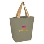 Marketplace Jute Tote Bag - Green