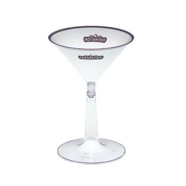 Main Product Image for 6 Oz 2-Piece Martini Glass - Specialty Cups