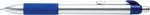 MaxGlide Click Chrome Pen (TM) - Blue