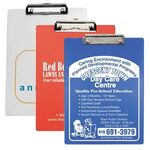 McQuary Letter Size Clipboard with Metal Spring Clip -  