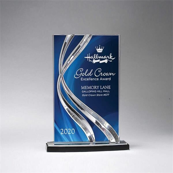 Main Product Image for Medium Sweeping Ribbon Award