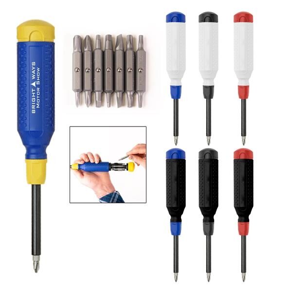 Main Product Image for Custom Printed Megapro 15-In-1 Multi-Bit Screwdriver