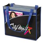 Mesa Curve Non-Woven Tote - Royal Blue