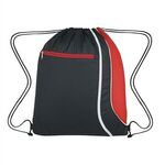 Mesh Accent Drawstring Sports Pack -  