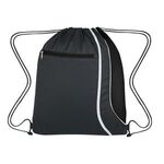 Mesh Accent Drawstring Sports Pack -  