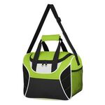 Mesh Accent Kooler Bag - Lime