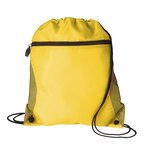 Mesh Pocket Drawcord Sport Pack - Bright Yellow