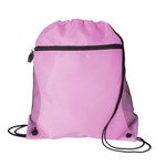 Mesh Pocket Drawcord Sport Pack - Pink