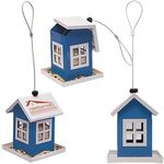 Metal Bird Feeder - Blue