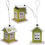 Metal Bird Feeder - Green