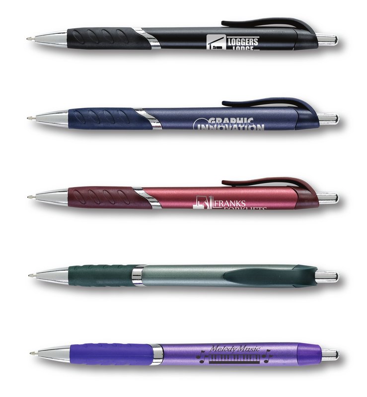 Main Product Image for Imprinted Pen - Blair Metallic Retractable Ballpoint Pen