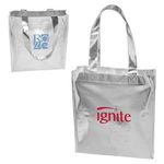 Metallic Gift Tote - Silver