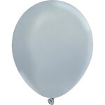 Metallic Latex Balloon - Silver